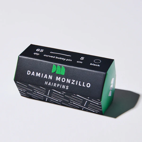 Damian Monzillo Hair Grips, Backbone - Curved 5cm - Image 4