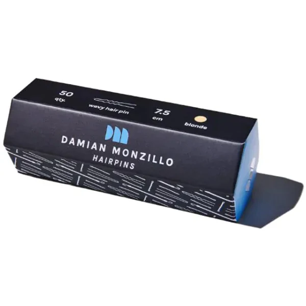 Damian Monzillo Hair Pins, Mettle - Wavy 7.5cm - Image 6