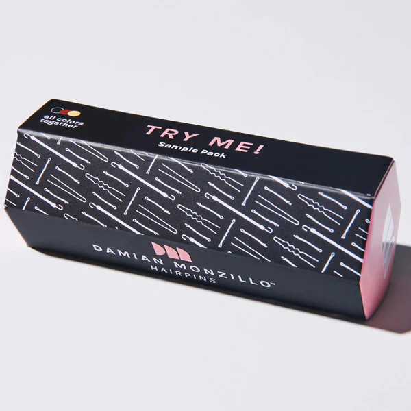 Damian Monzillo Try Me Sample Pack Assorted Hair Pins, Grips and Bungees - Image 3