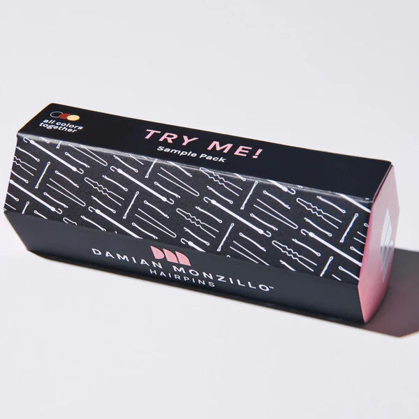 Damian Monzillo Try Me Sample Pack Assorted Hair Pins, Grips and Bungees - Image 4