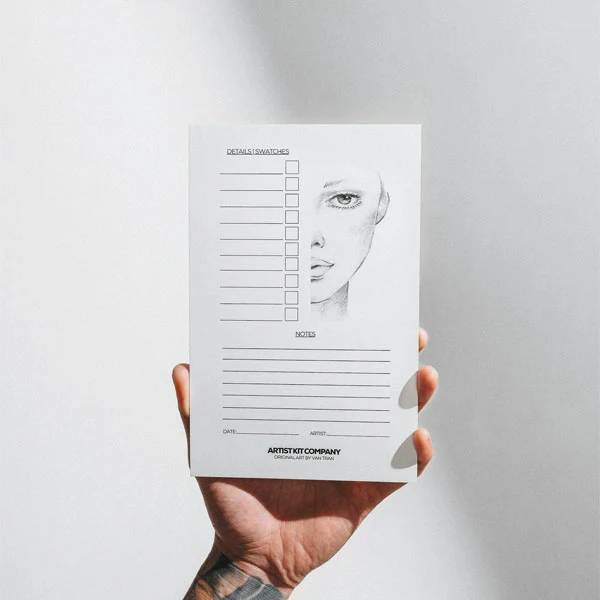 Face Chart Half (30 pc)