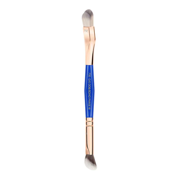 Golden Triangle 795 Double-Ended Eye Double Dome Blender Brush - Image 2