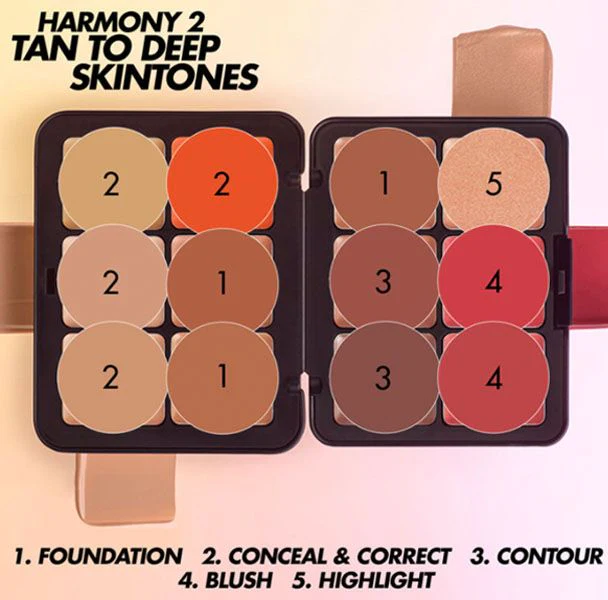 HD Skin All-In-One Face Palette - Image 12