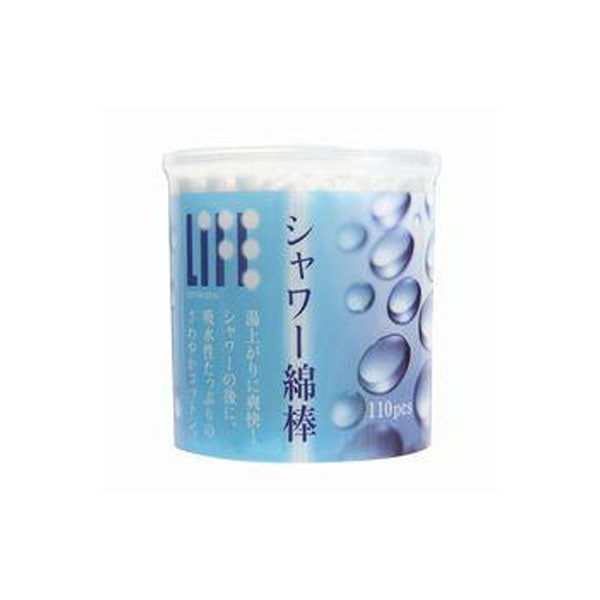 Tub of Cotton Swabs, Large Bubble, 110 ct