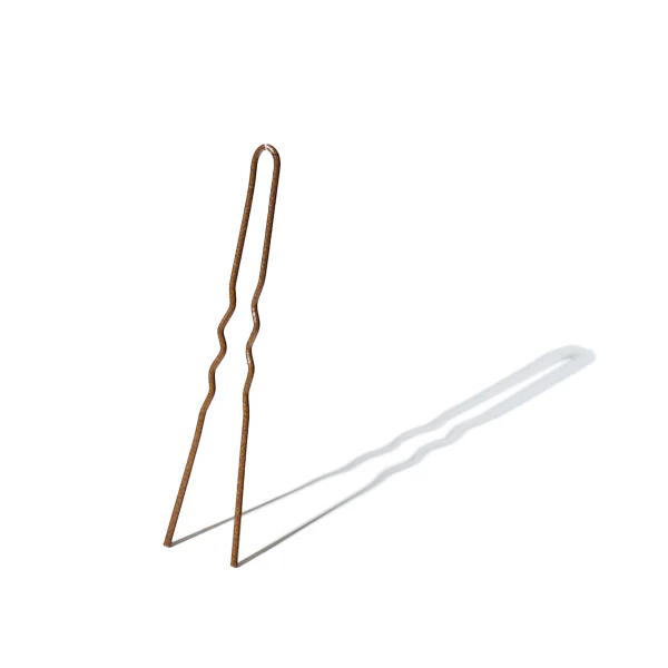 Damian Monzillo Matte Hair Pins, Mettle - Wavy 7.5cm - Image 2