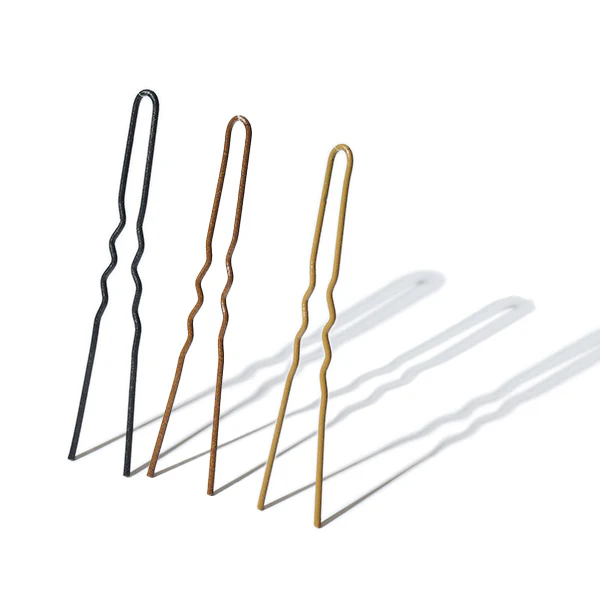 Damian Monzillo Matte Hair Pins, Mettle - Wavy 7.5cm - Image 7