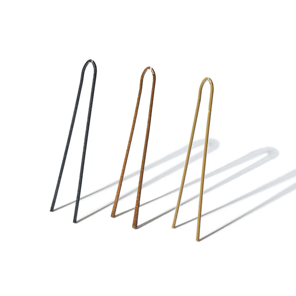 Damian Monzillo Matte Hair Pins, Subtle - Straight 4.5cm - Image 10