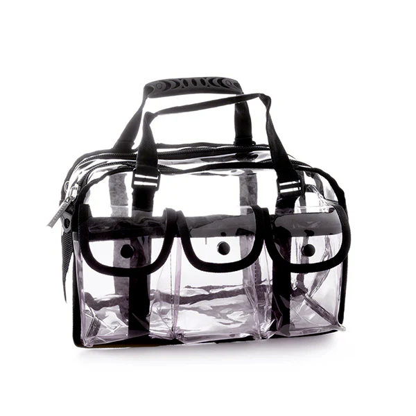 MST 250 – Clear Double Zip Set Bag