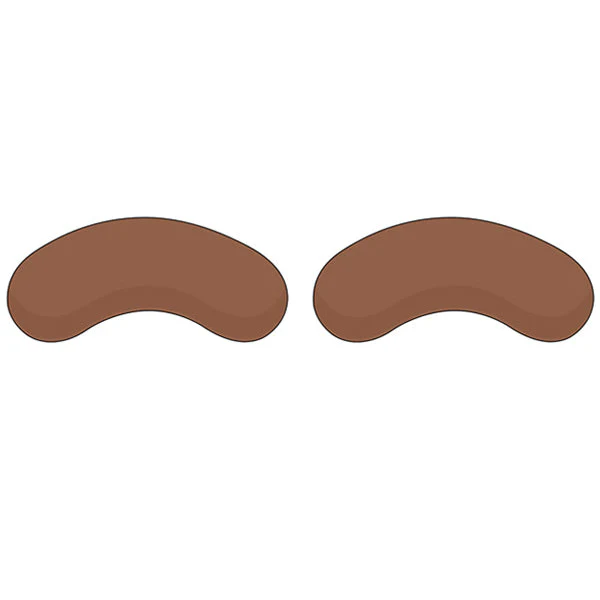 Peel N' Stick Prosthetics, Brow Blocker (Medium) - Image 2