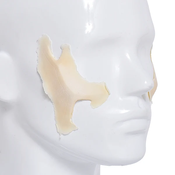 Foam Latex Prosthetic Bio-Mech Cheekbones - Image 2