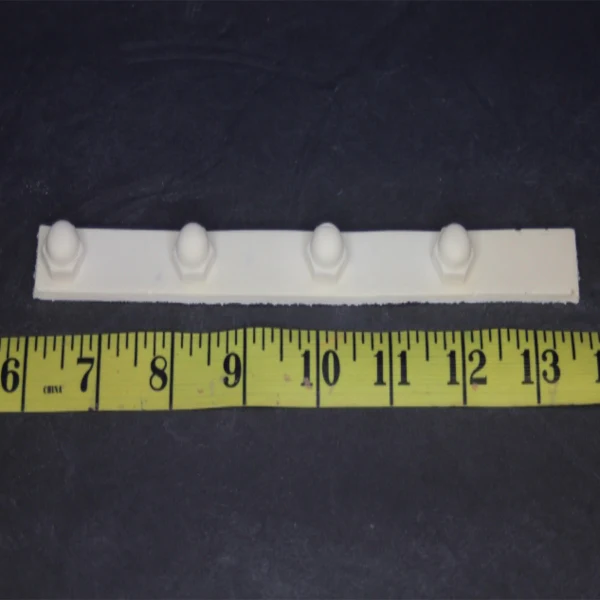 Foam Latex Prosthetic Bolt Head Strip Accessory