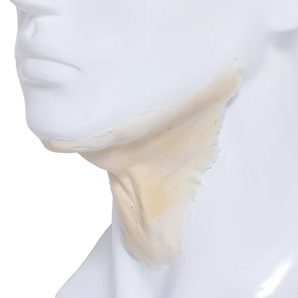 Foam Latex Prosthetic Double Chin - Image 2