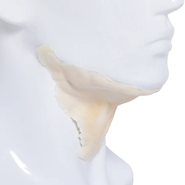 Foam Latex Prosthetic Double Chin - Image 3