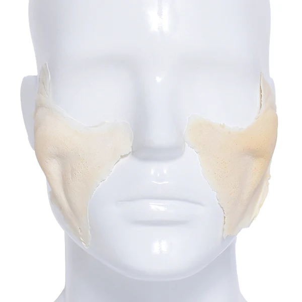 Foam Latex Prosthetic Grin Cheeks