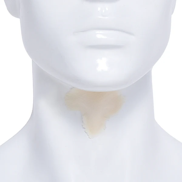 Foam Latex Prosthetic Neck Wattle #1