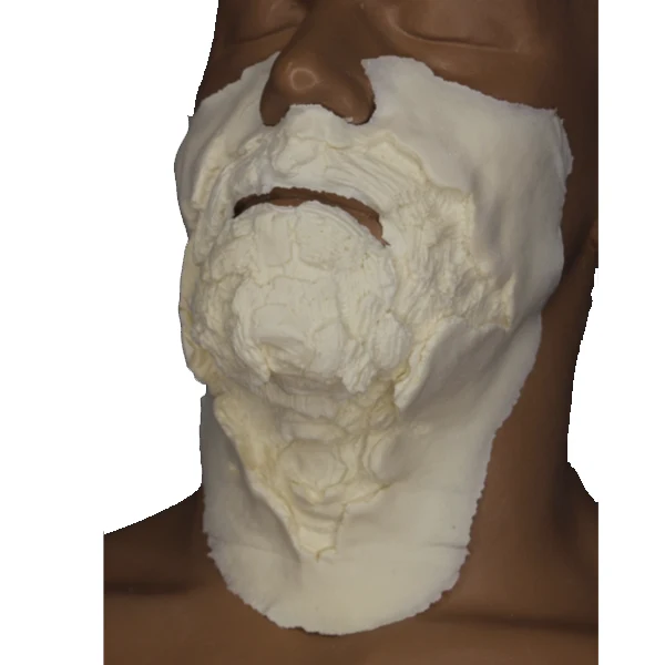 Foam Latex Prosthetic Zombie Large Mouth  #1