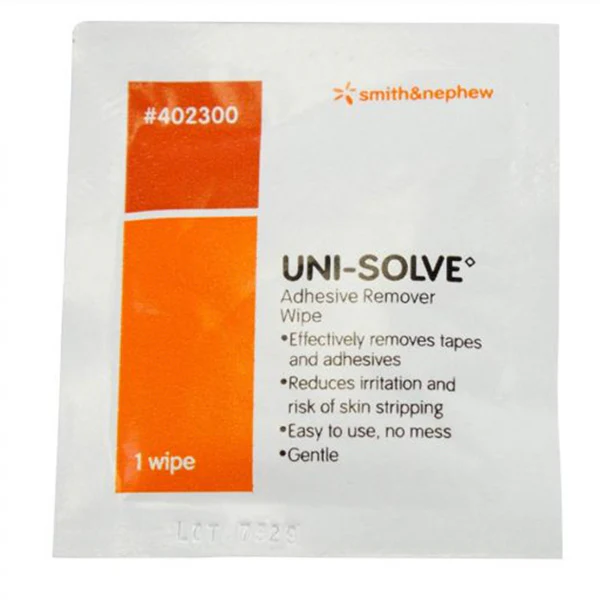 Uni-Solve Adhesive Remover Wipes 50 pack - Image 2