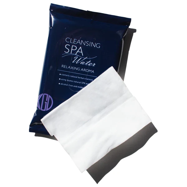 Spa Cleansing Water Cloths - Silence (Navy) - Image 3