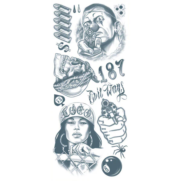 Temporary Tattoo Transfers, Character - Image 6