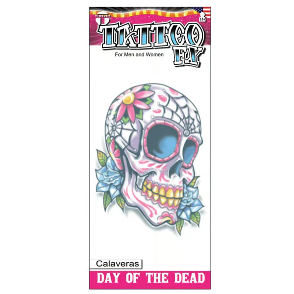 Temporary Tattoo Transfers, Day of the Dead - Image 12
