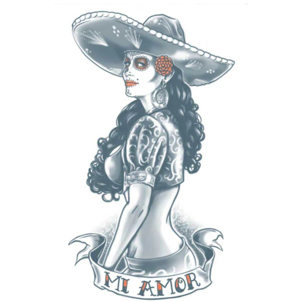Temporary Tattoo Transfers, Day of the Dead - Image 15
