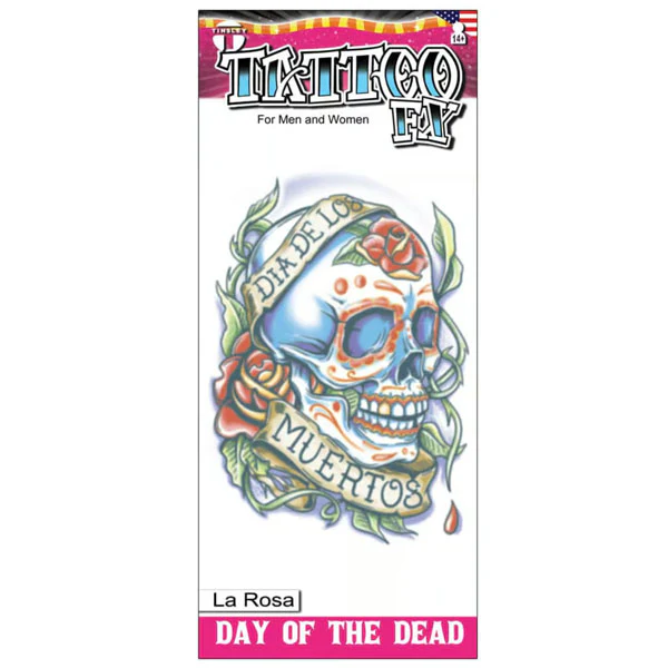 Temporary Tattoo Transfers, Day of the Dead - Image 9