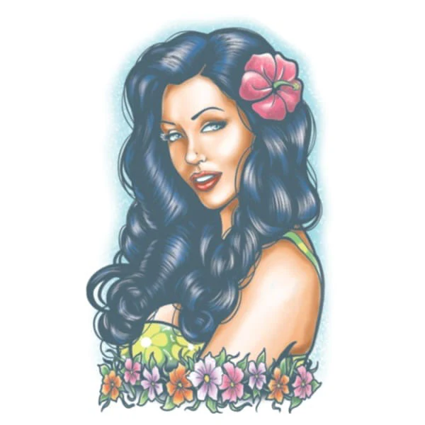 Temporary Tattoo Transfers, Pinup Girl - Image 13