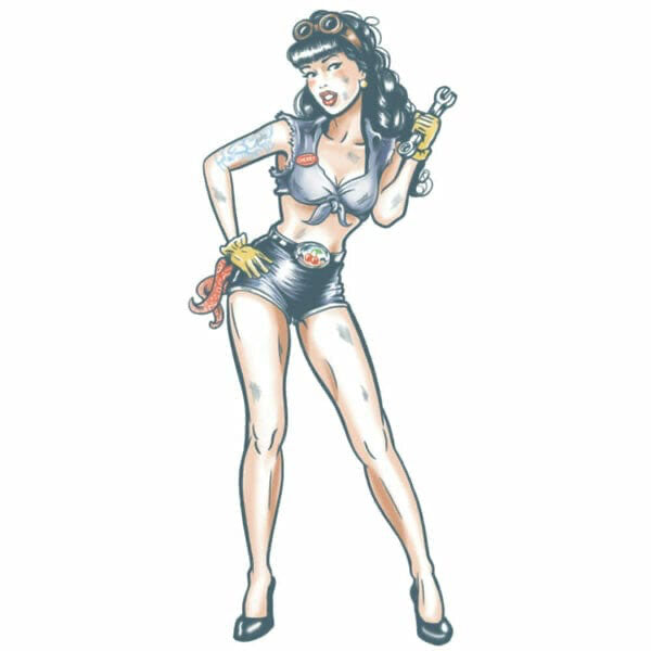 Temporary Tattoo Transfers, Pinup Girl - Image 17