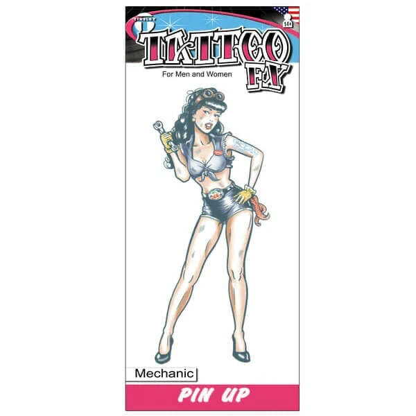 Temporary Tattoo Transfers, Pinup Girl - Image 8